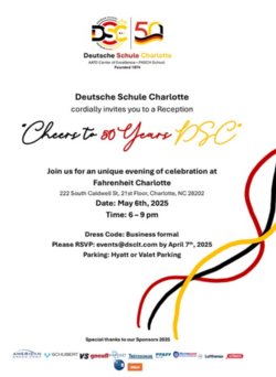 DSC Flyer 50th Celebration Invite
